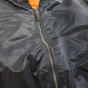 알파인더스트리 ma-1 레귤러 네이비 XL