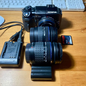 올림푸스 포서드 E-300 + 렌즈 3개