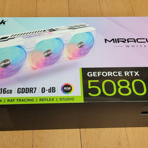 rtx 5080 미라클 white