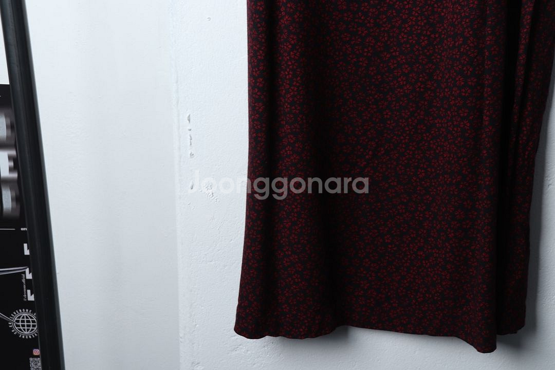 W(L) 브랜드빈티지 드레스 원피스 플라워 민소매--3