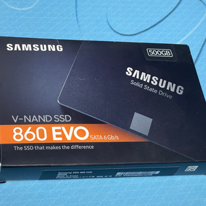 860 EVO 500GB 팝니다!!