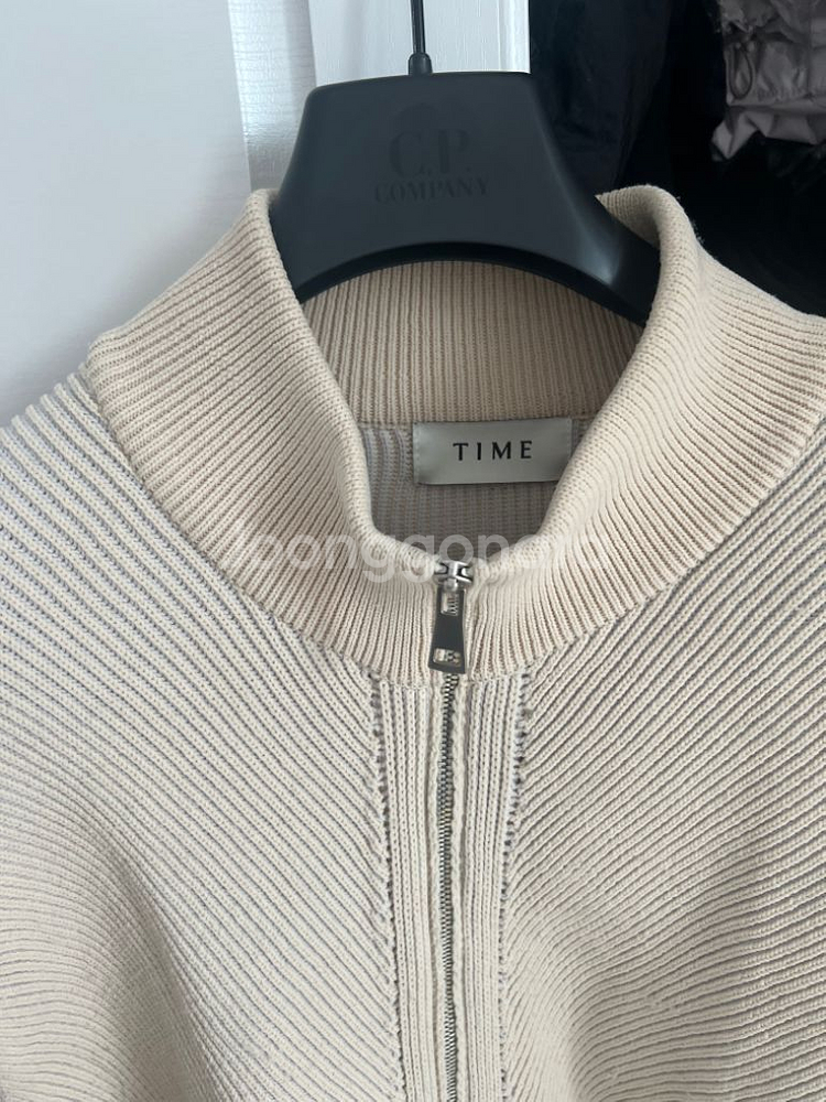 TIMEHOMME 타임옴므 니트 집업 100--2