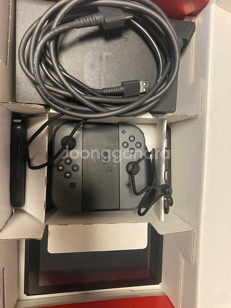 닌텐도 스위치 배터리 개선판 풀박스--2