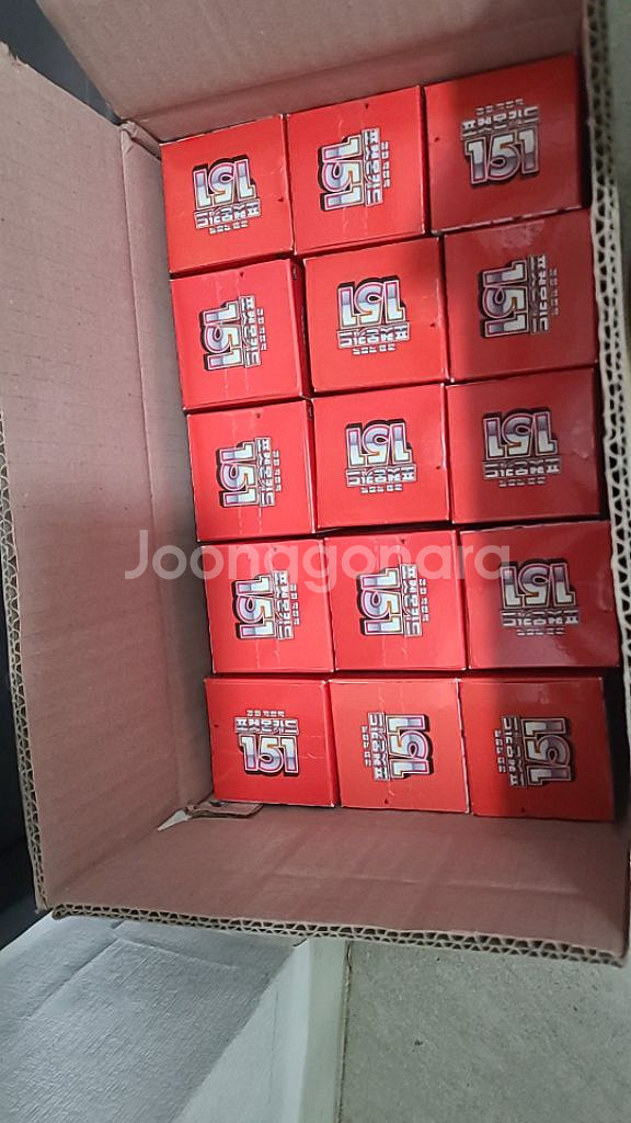 포켓몬카드 151 63박스--0
