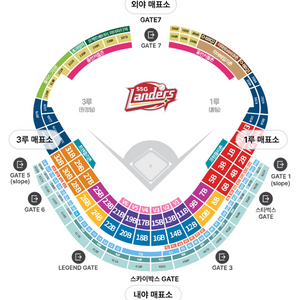[3/22 SSG 랜더스 개막전] 3루 4층 2연석