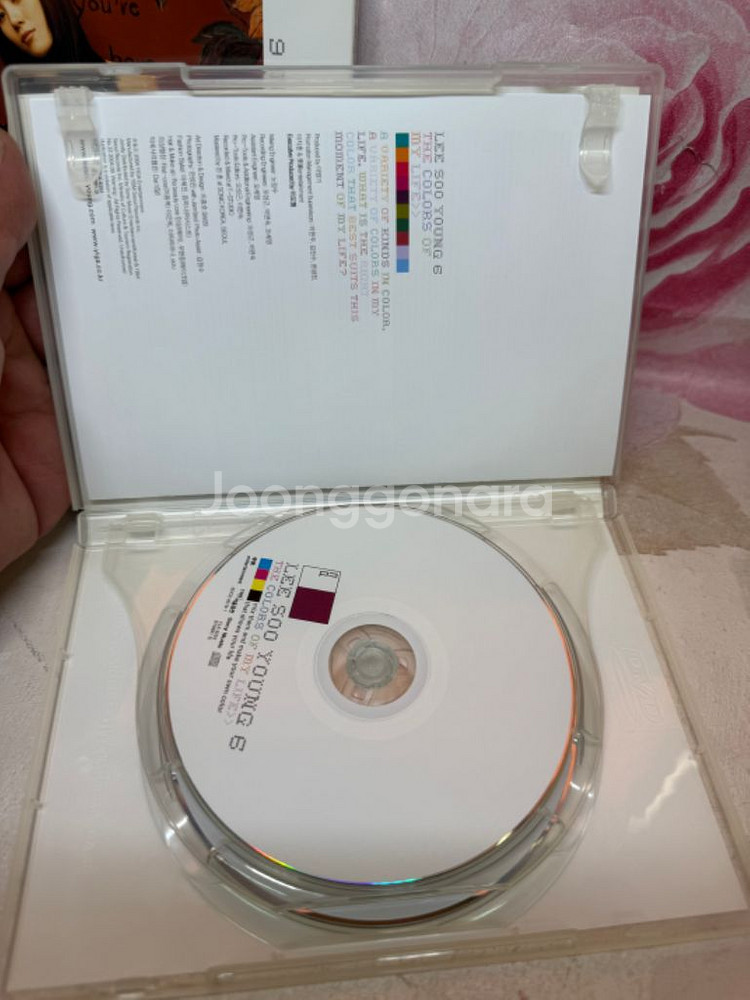 이수영 싸인앨범.2disc,THE COLORS OF M--5