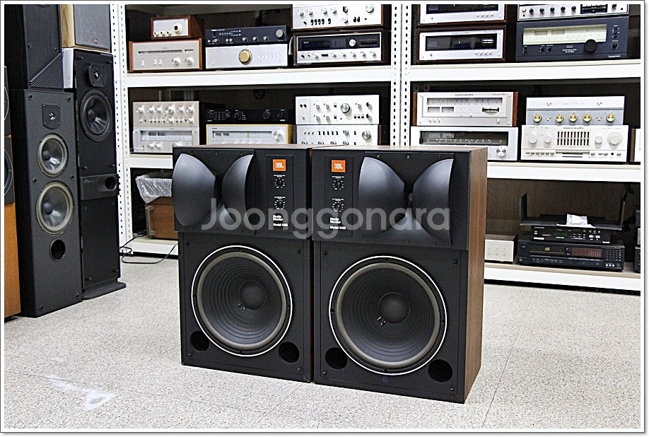 JBL(미국) A급 명기 빈티지 북쉘프 스피커 4425--1