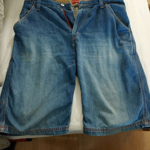 힐피거 레드라벨 빈티지 데님 청반바지