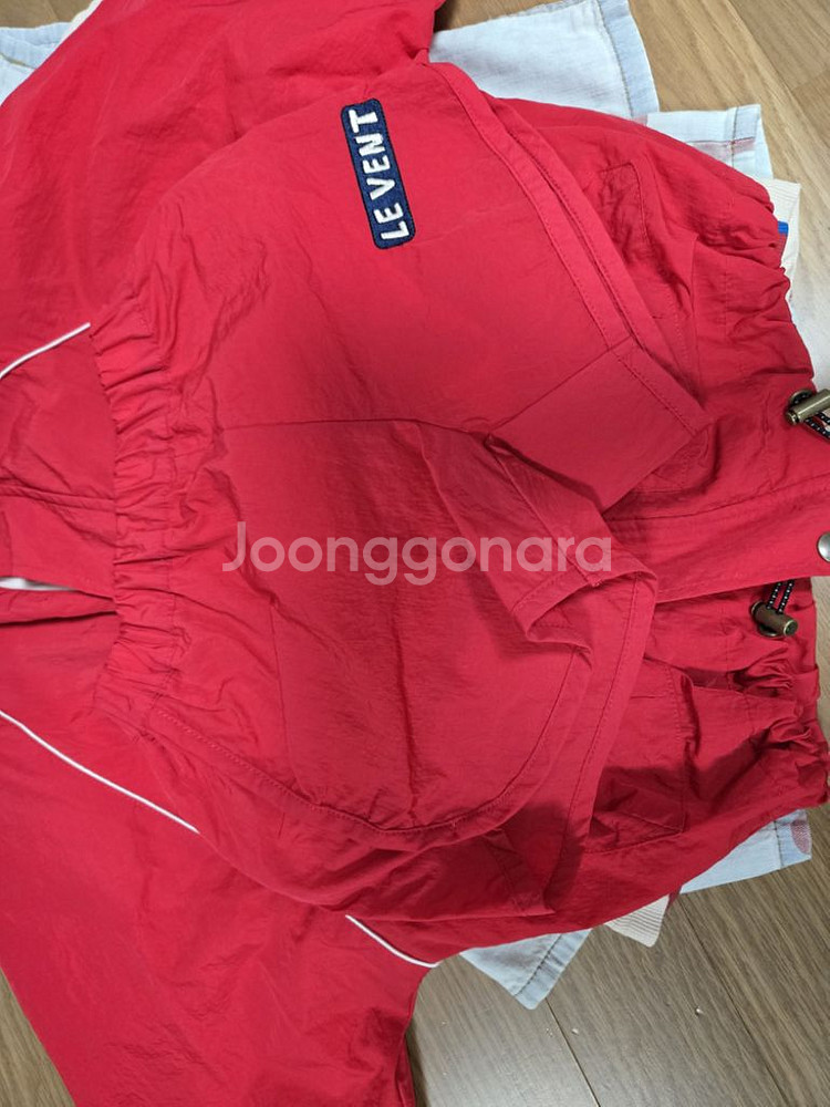 리미떼두두 레드포인트 바람막이 + 반바지m사이즈--1