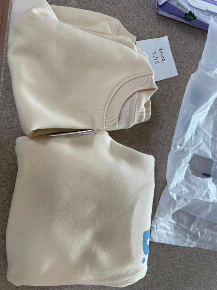 므므브 빅비닷 맨투맨 세트 L사이드--3