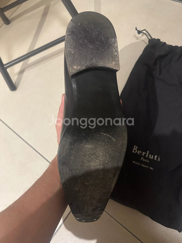벨루티 구두 알레산드로 디메져 uk7.5--2