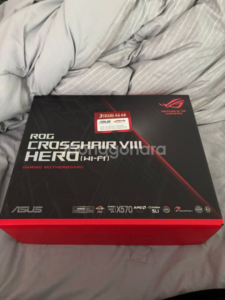 ASUS X570 ROG 크로스헤어8 히어로 와이파이--0