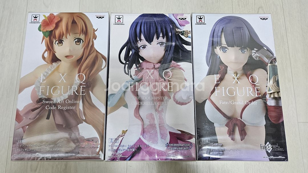 EXO 피규어3종--0