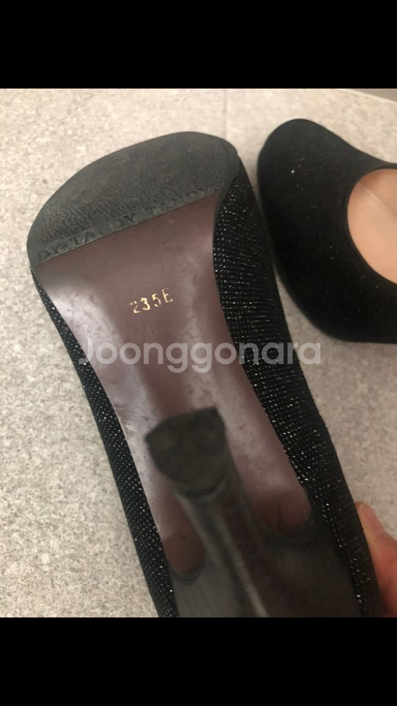 탠디 235 블랙 펌프스--3