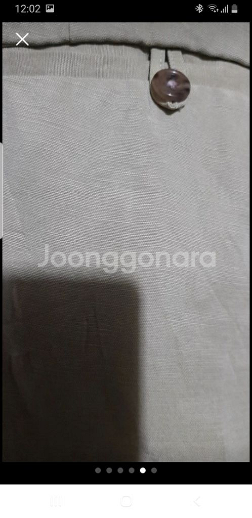 조지아부드 린넨 코튼 팬츠--3