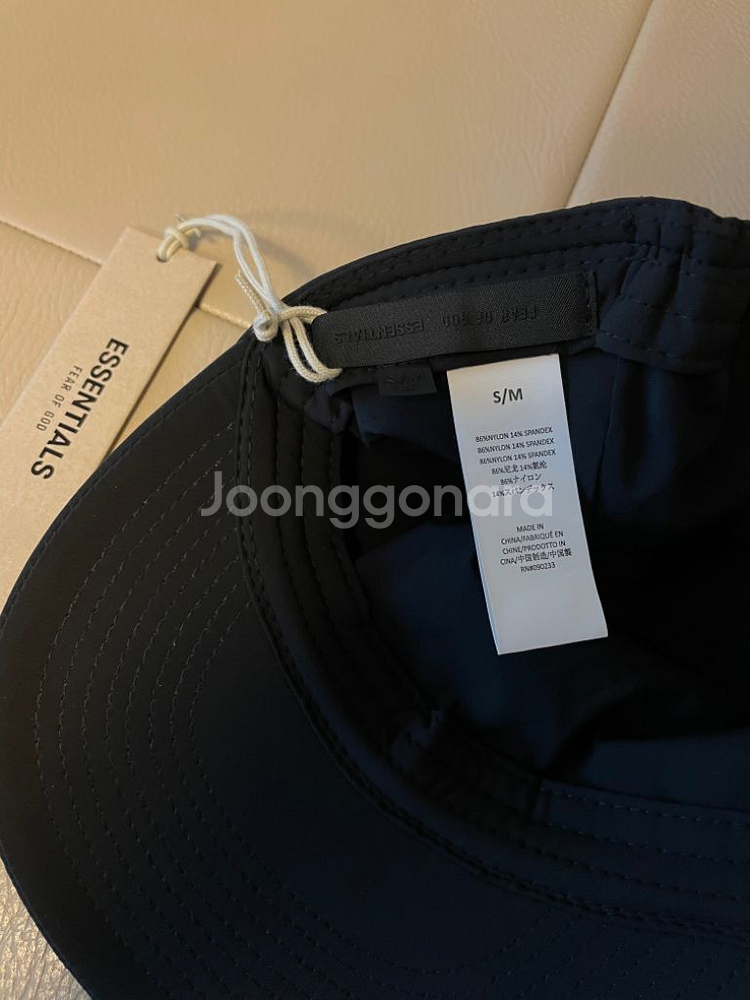 피어 오브 갓 에센셜 나일론 베이스볼 캡 (새제품)--2