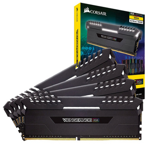 커세어 RGB DDR4 3000 64GB(16GX4개)