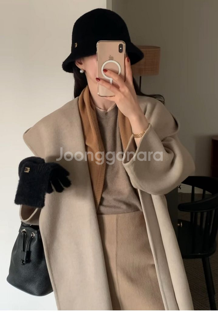 봉긋 러브비쥐 웜햇 블랙 새상품 판매해요--2