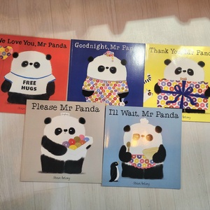 새상품상태 영유아 영어 세트 미스터판다 Mr.panda