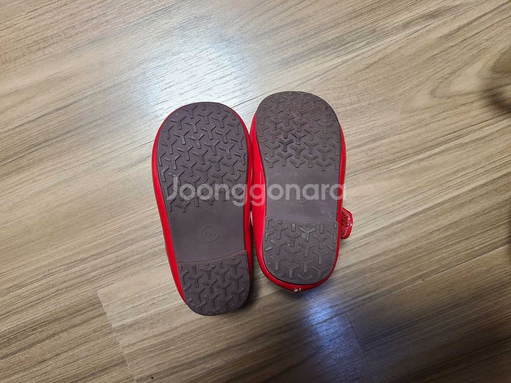 아가방 디즈니 베이비 아기 유아 사과 구두 130mm--1