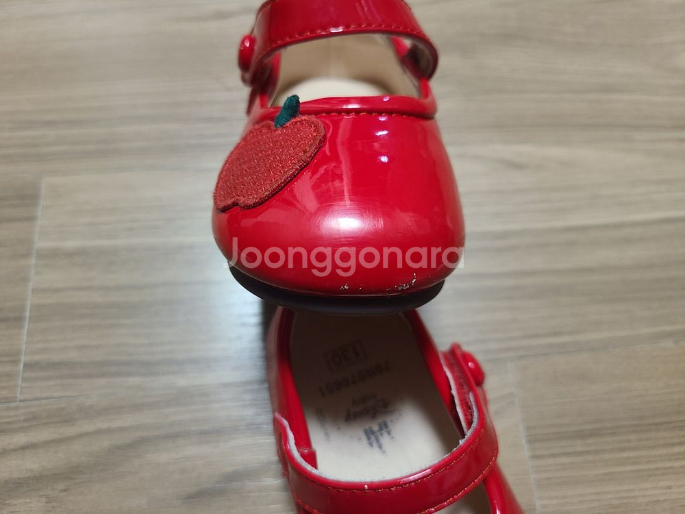아가방 디즈니 베이비 아기 유아 사과 구두 130mm--2