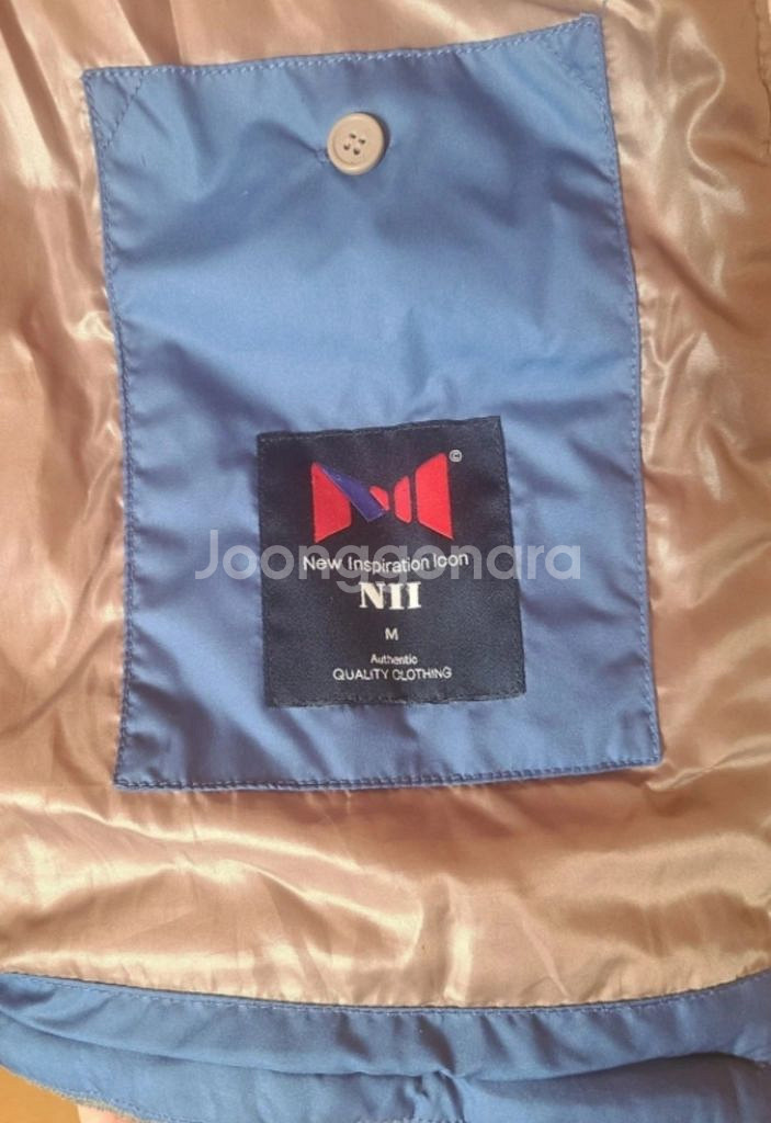 새상품) NII 후드 패딩 베스트 M--1