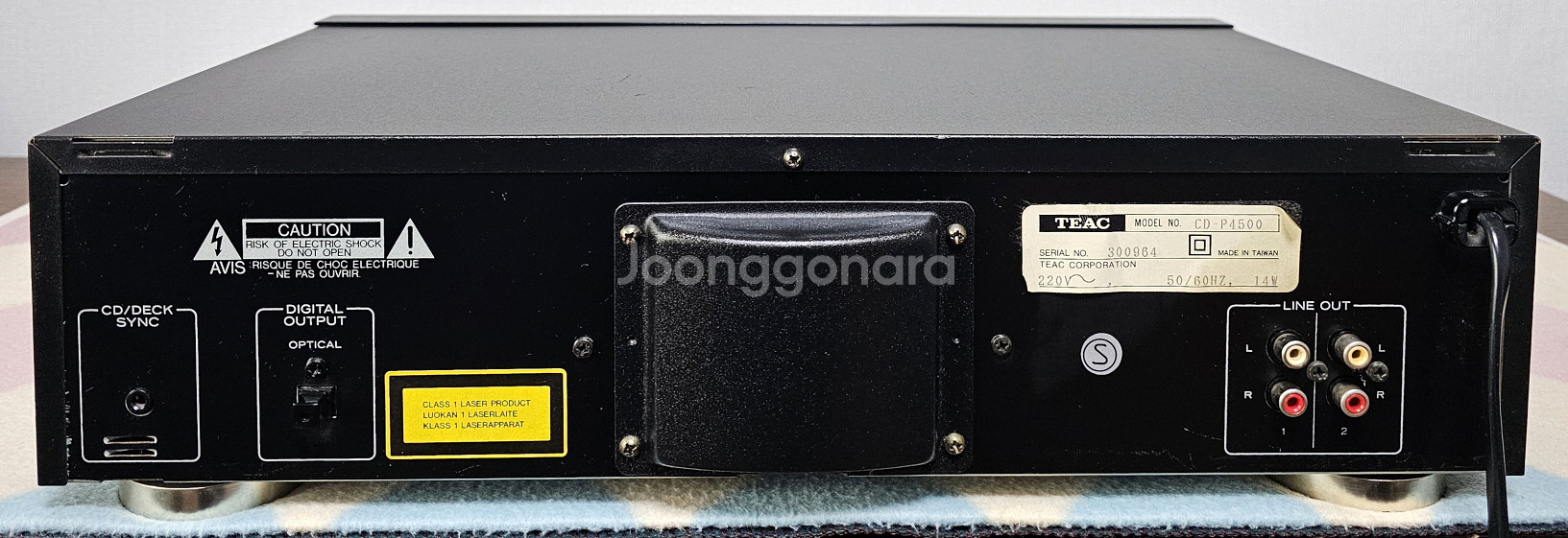 TEAC CD 플래이어 CD-P4500--2