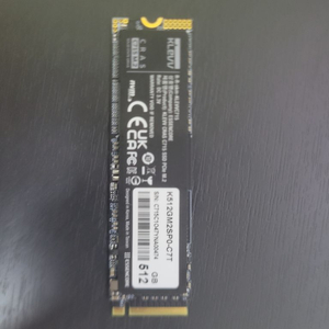 klevv m.2 nvme ssd 512gb 팝니다
