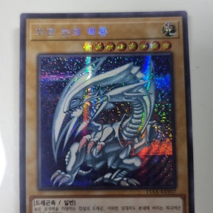 유희왕 푸른눈의 백룡 1세대 일러스트 시크릿레어