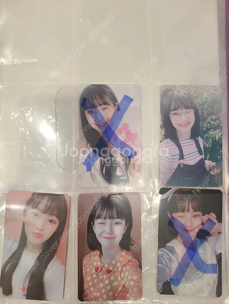프로미스나인 약속회 두근두근 팬싸 싸인포카--8
