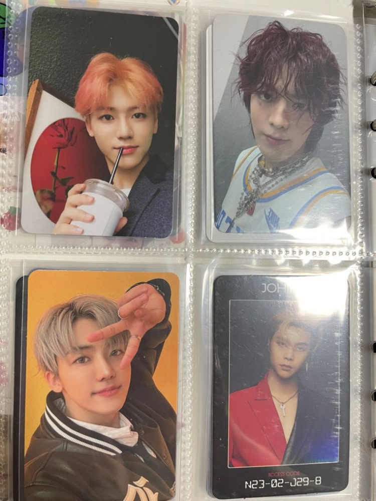 NCT 포토카드 바인더 모음 #1--4