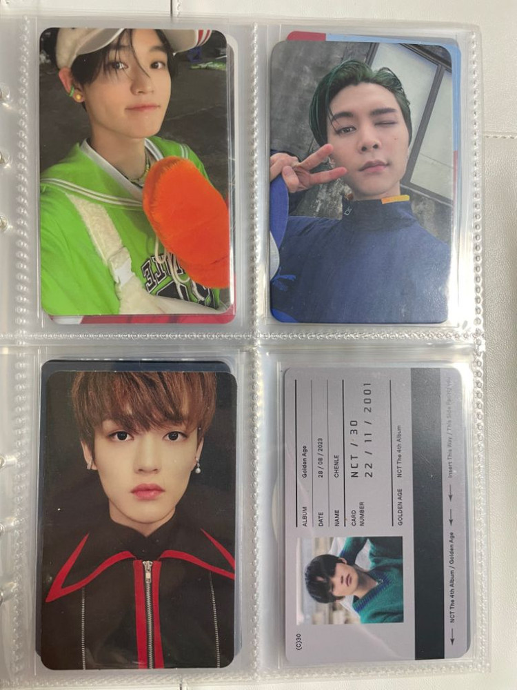 NCT 포토카드 바인더 모음 #1--9