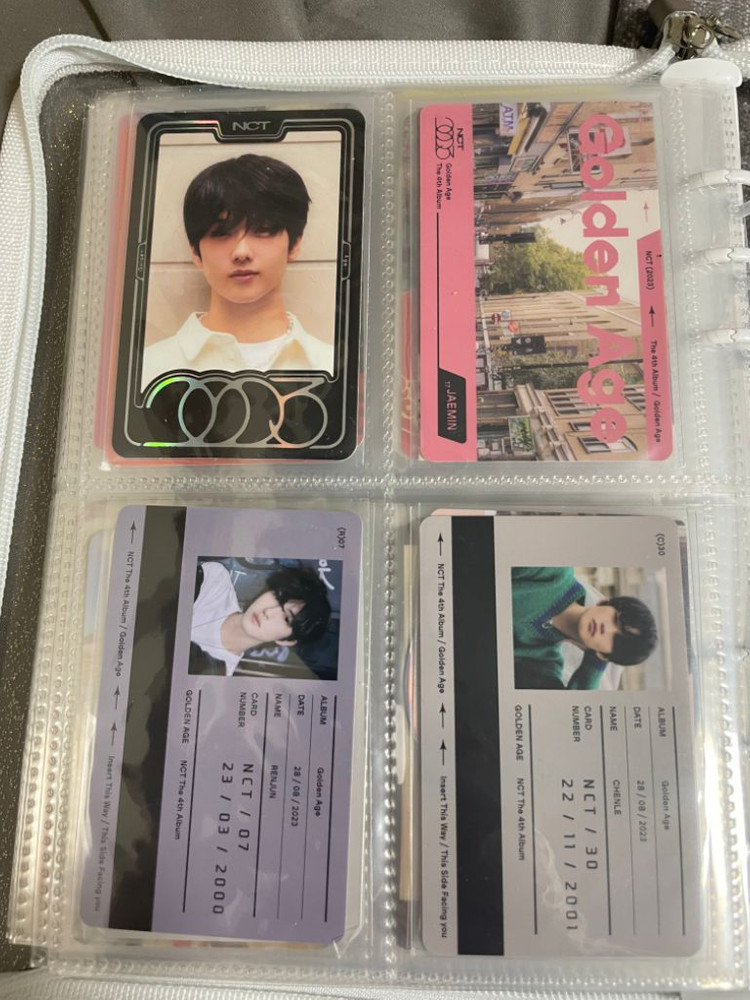 NCT 포토카드 바인더 모음 #3--6