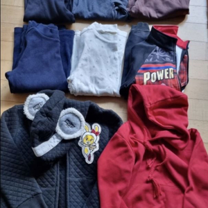 유아동 후두옷 티 120호 등 8개