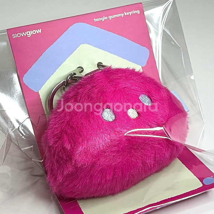 슬로우글로우 탱글 키링 tangle key ring--4