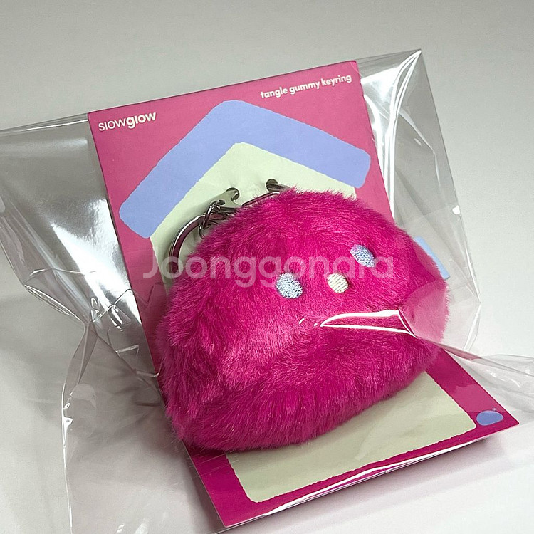 슬로우글로우 탱글 키링 tangle key ring--3