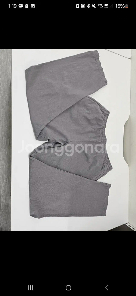 이지 갭 발렌시아가 피티드 스웨트팬츠 469534-00--1