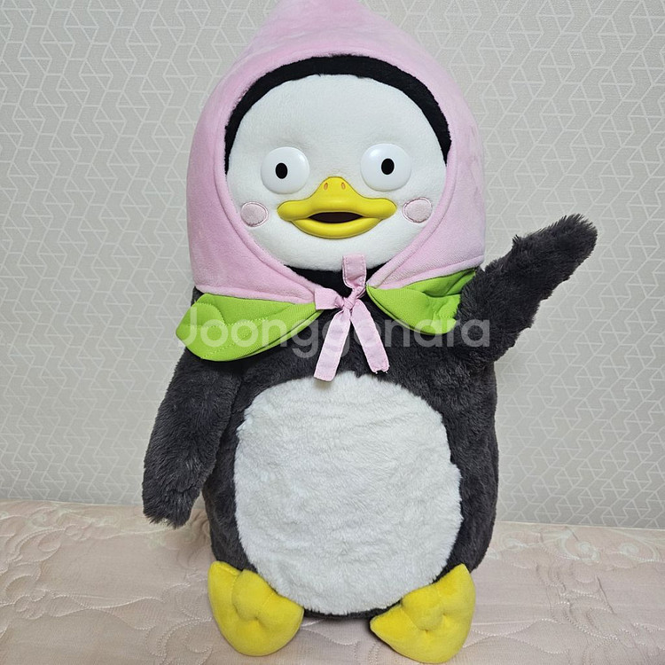 펭수 복숭아 60cm 코스튬 동작 인형--1