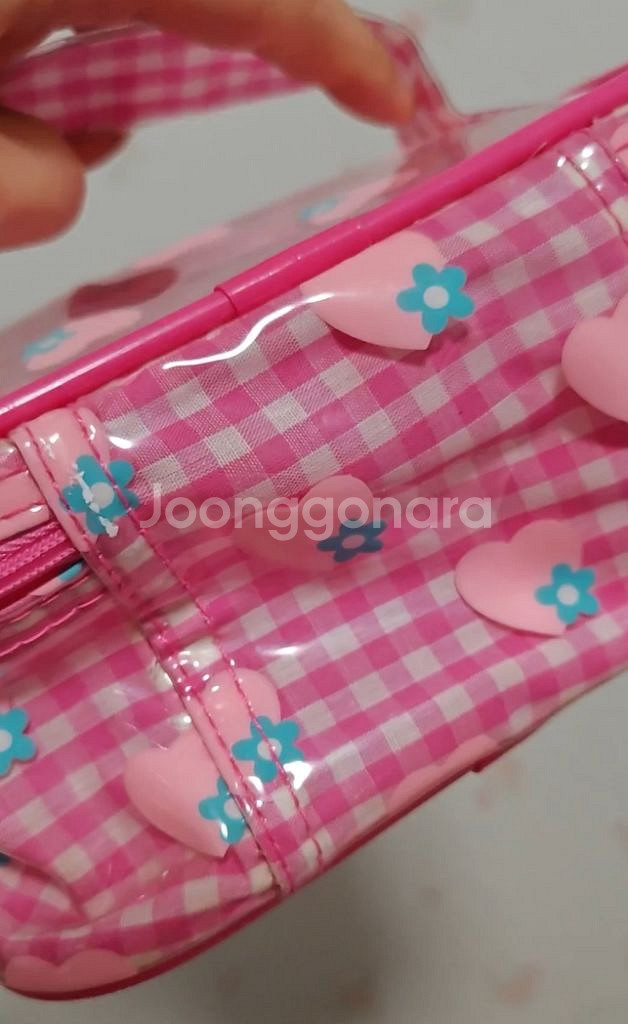 고전 키티 PVC 파우치 보관 수납 정리 가방--2