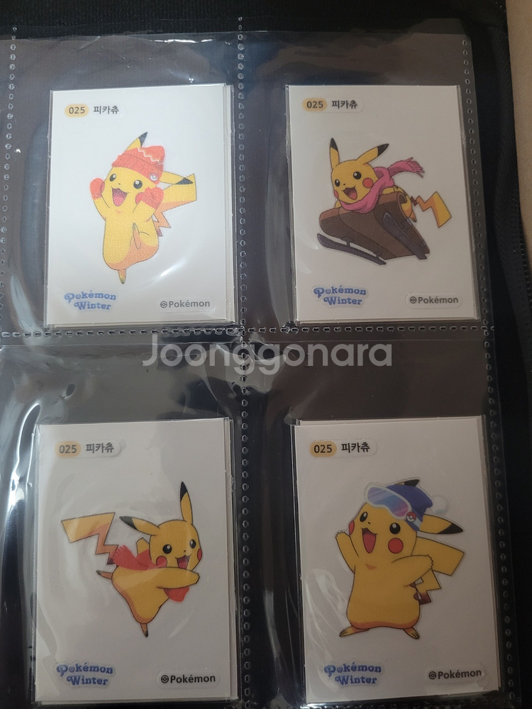 <전종>포켓몬 띠부씰 할로윈+러블리+윈터 일괄 (씰북)--4