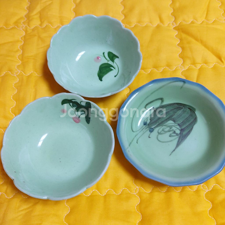 나이좋은 그릇 3개--0