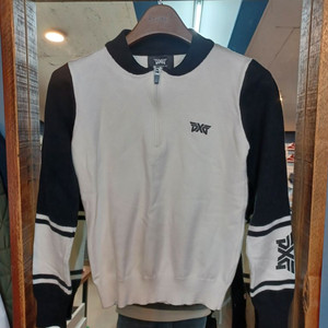 pxg 반집업 니트 긴팔 s