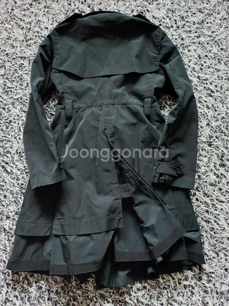 몽클레어 트렌치코트 바람막이 정품!여자1사이즈!--6