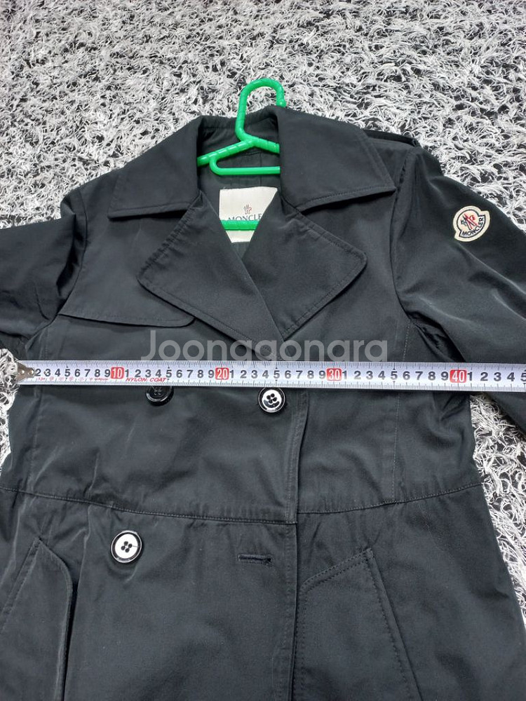 몽클레어 트렌치코트 바람막이 정품!여자1사이즈!--9