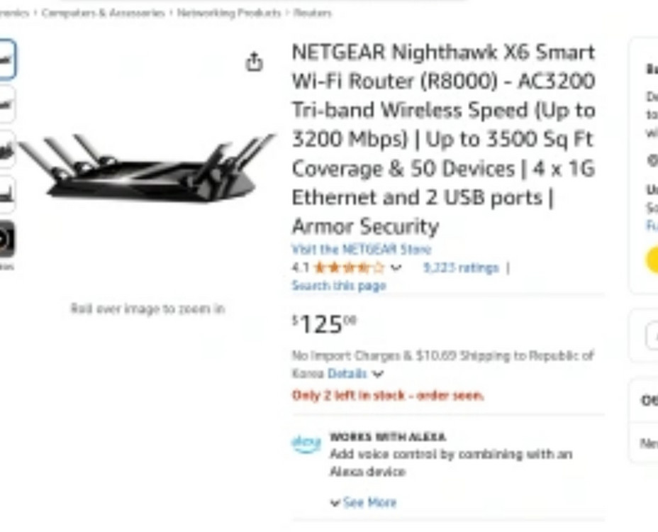 무선 공유기 라우터 Netgear Nighthawk X--1