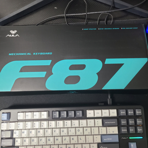 독거미 aula f87 pro 피치축팝니다.