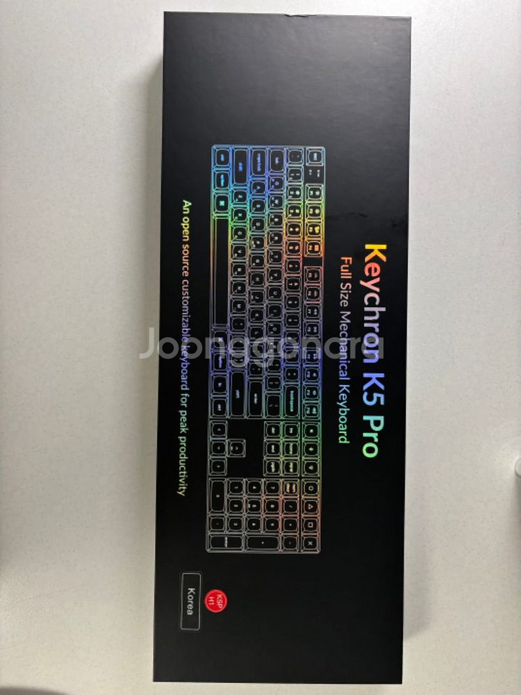 Keychron K5 Pro 적축 RGB 기계식 키보드--0