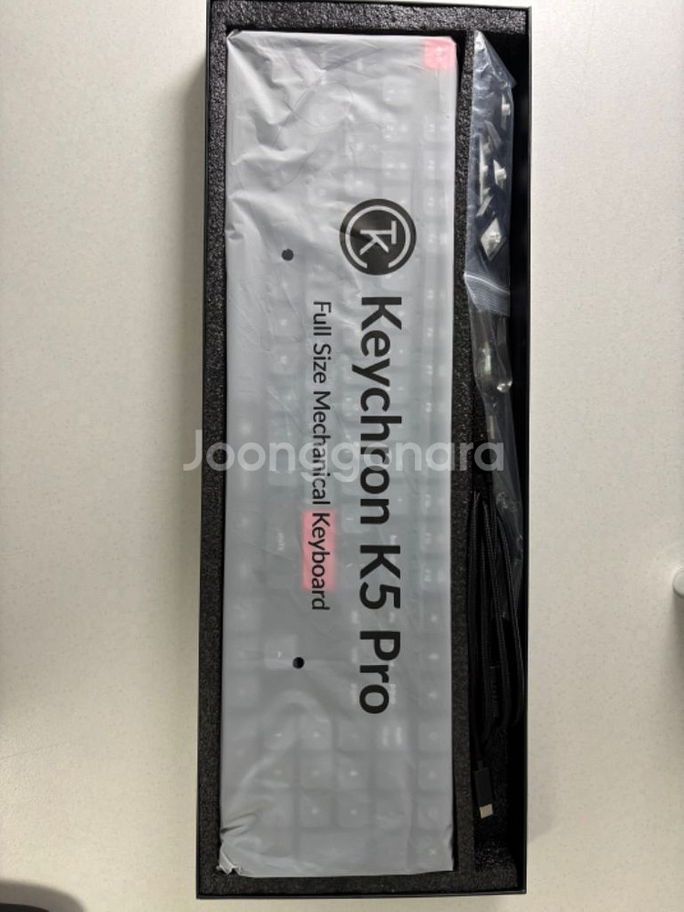 Keychron K5 Pro 적축 RGB 기계식 키보드--1