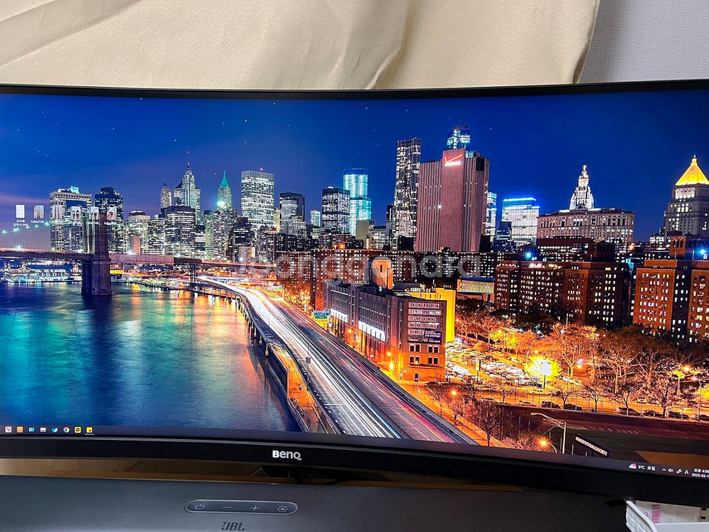 벤큐 ex3501r 34인치 커브드 21:9 모니터팜--1