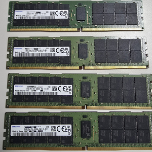 삼성 DDR4 3200 64G 메모리 4개